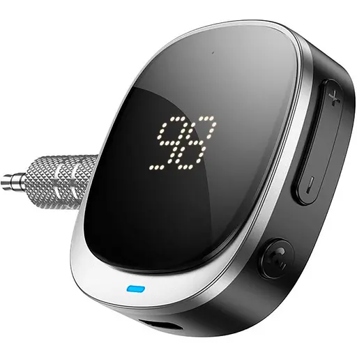 Bluetooth аудио адаптер Hoco E80 Travel Car Black [133458]