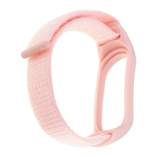 Ремешок Nylon Mi Band 3/4/5/6/7 Розовый - фото 2