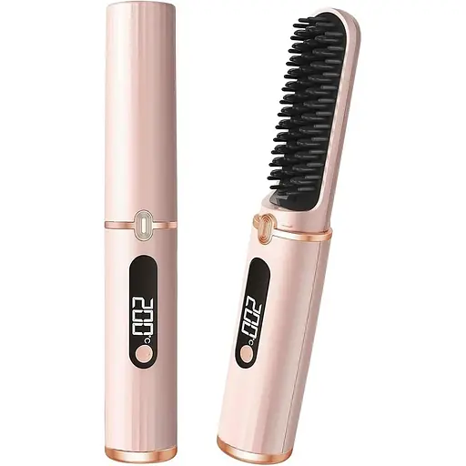 Бездротова щітка для випрямлення волосся