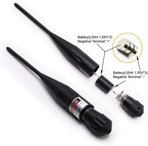 Приціл вимірювальний, манометр і комплект оглядових отворів Bemodst рушниця 78 калібру червоний - фото 2