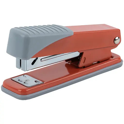 Степлер канцелярський Axent Exakt-2 Earth colors №24/6 металевий 25 аркушів, кораловий (4925-28-A)