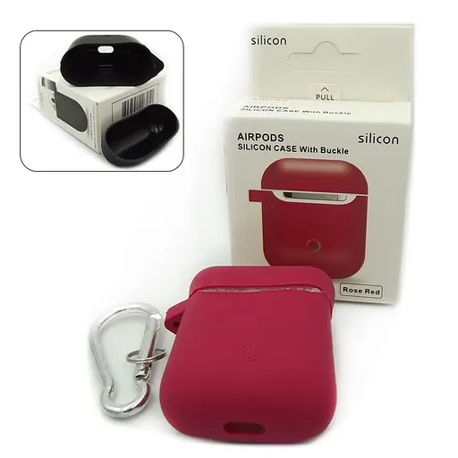 Чехол для Airpods 1/2 силиконовый - фото 7