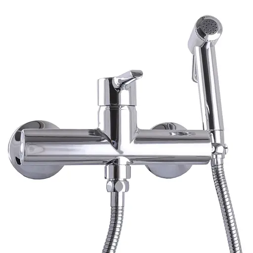 Змішувач для гігієнічного душу зовнішнього монтажу 150 мм Domino Prestige DPS-206N 000025214, Хром - фото 4