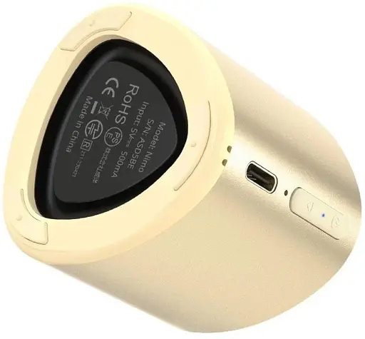 Портативна акустика Tronsmart Nimo Mini Speaker Gold - фото 4