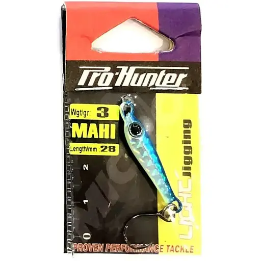 Пількер Prohunter Mahi with single hook 3g Бірюзовий (1013-9637.00.79)