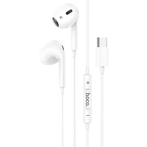 Навушники з мікрофоном Hoco M101 Max Type-C White