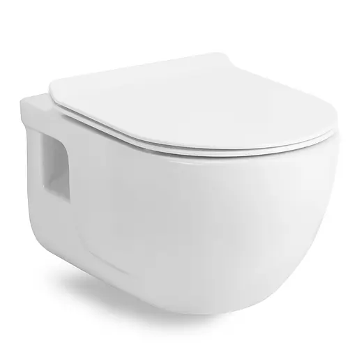 Унитаз подвесной Volle Altea Rimless 13-64-267 с сидением Soft Close, Белый - фото 1