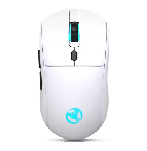 Бездротова ігрова миша комп'ютерна HXSJ T20 3600 DPI Біла  - фото 1