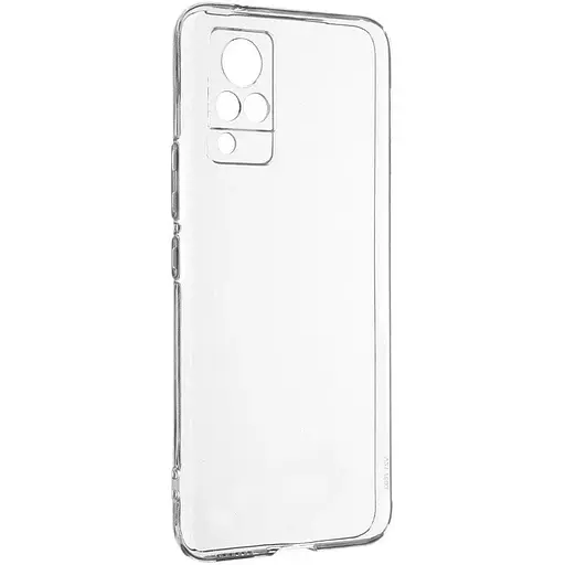 TPU чехол Epik Transparent 1.5 mm Full Camera для Vivo V21 Бесцветный прозрачный