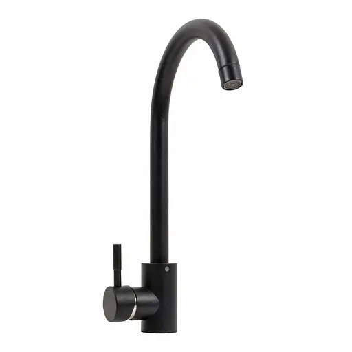 Змішувач для кухні Platinum 56 NESP чорний матовий - фото 1