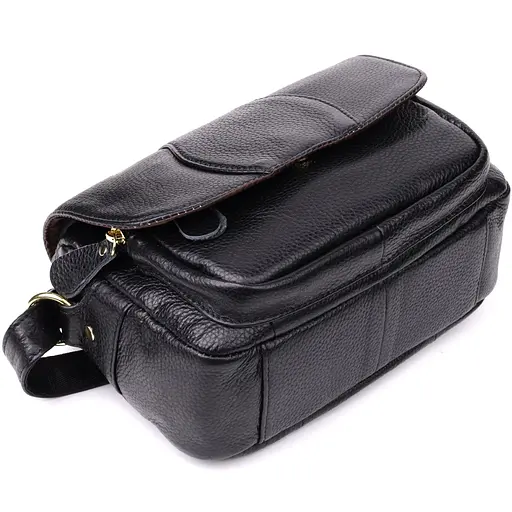 Сумка Vintage из натуральной кожи 23.5х17х10 см sum0029020 - фото 5