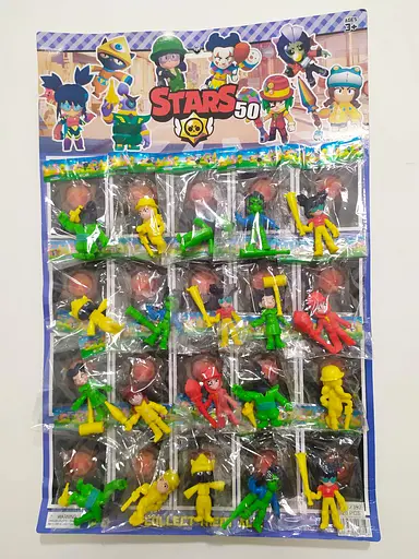 Герои Brawl Stars 50 сезон, 20 шт. отрывные на планшете, 2392 - фото 2