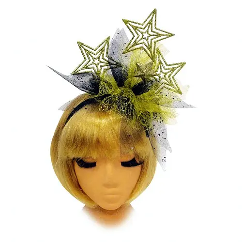 Обруч Новогодние звезды - фото 1