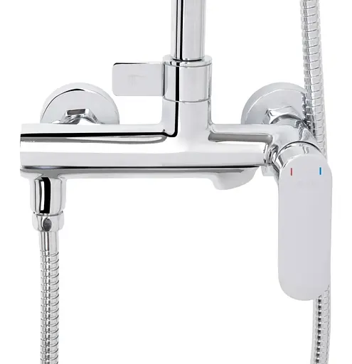 Душевая система универсальная Qtap Evia Chrome с изливом QTEVI111CRM47583 - фото 3