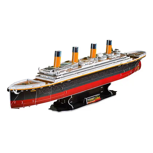 Пазл Cubic Fun Трехмерная головоломка-конструктор Титаник (T4011h)