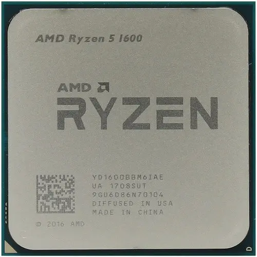 Процесор AMD Ryzen 5 1600 3.2-3.6 GHz AM4, 65W Б/В