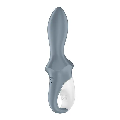 Вібратор Satisfyer Air Pump Booty 1, 17.5 см (сірий) - фото 4