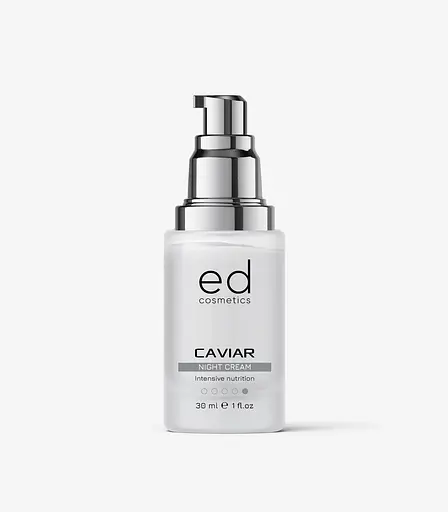 Крем ночной для лица с экстрактом черной икры CAVIAR NIGHT CREAM ED Сosmetics 30 мл - фото 1