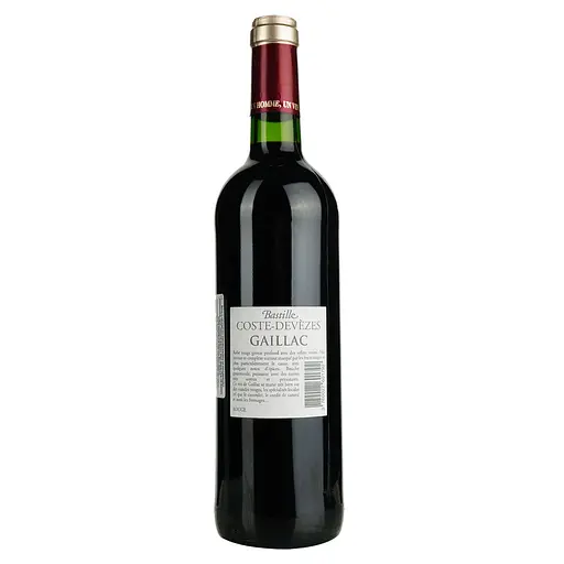 Вино Bastille Coste-Devezes Rouge AOP Gaillac, червоне, сухе, 0,75 л - фото 4