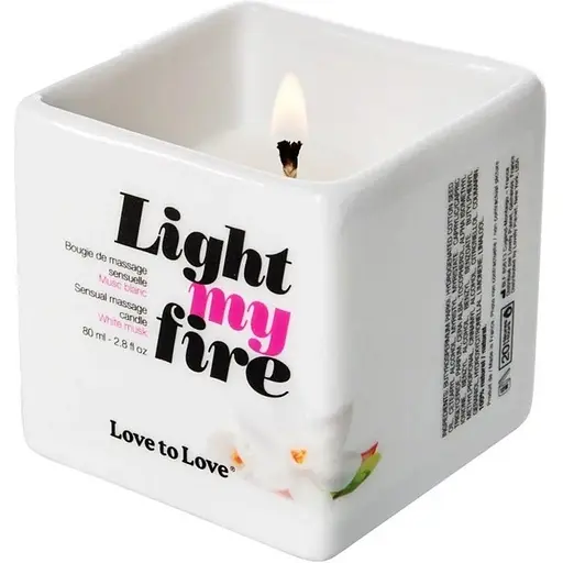 Массажная свеча Love To Love Light My Fire Musc (80 мл)