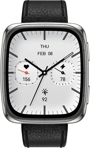 Смарт-часы Amazfit Active 2 Square Black Leather (W2440GL3N) - фото 2