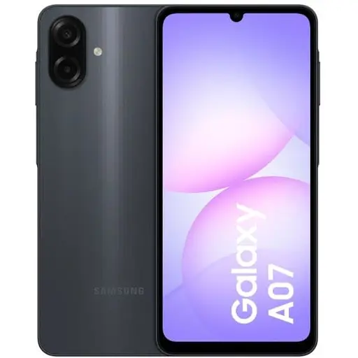 Смартфон Samsung Galaxy A07 4/128GB Black (SM-A075FZKGSEK)