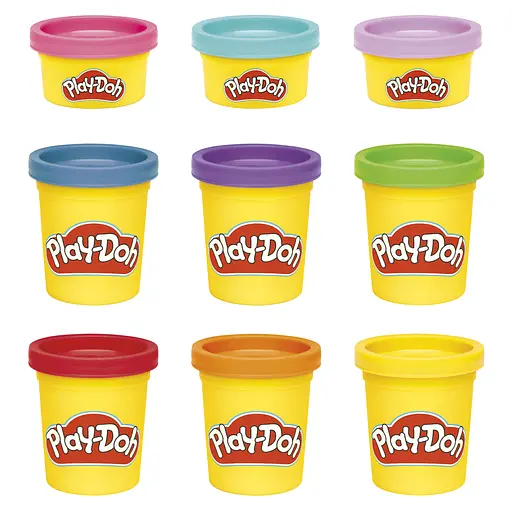 Набір пластиліну Hasbro Play-Doh Colorful Compound Garden 9 баночок (F7369_F7966) - фото 3