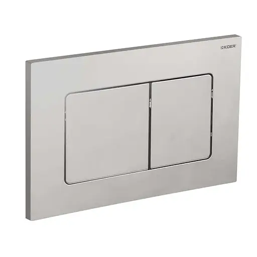 Панель змиву Koer KT-0602-02 з нержавіючої сталі SUS304 KR5179, Нержавіюча сталь - фото 1