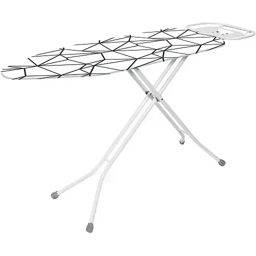 Гладильная доска Casa Si Elegance Plus White Spyder Web 125x42 см (DAS303509) - фото 1
