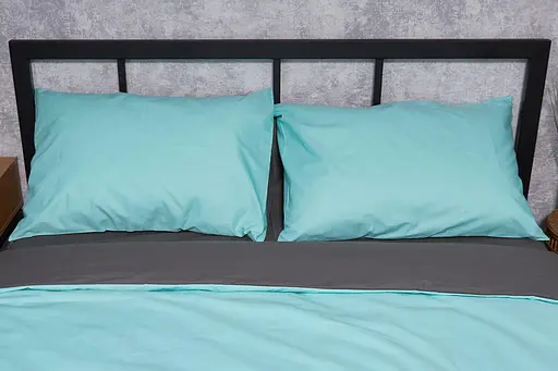 Комплект постельного белья Moon&Star Бязь Gold Люкс Gray Mind King Size 220x240 наволочки 2х50х70 - фото 2