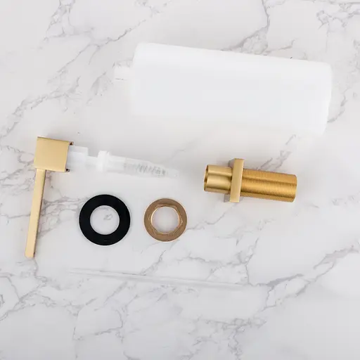 Дозатор для кухонної мийки золотий врізний Nett DTG-300 - фото 5