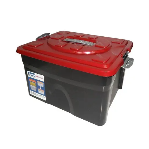 Контейнер для хранения Sim Work 40x30x22h, 18 л черный - фото 5