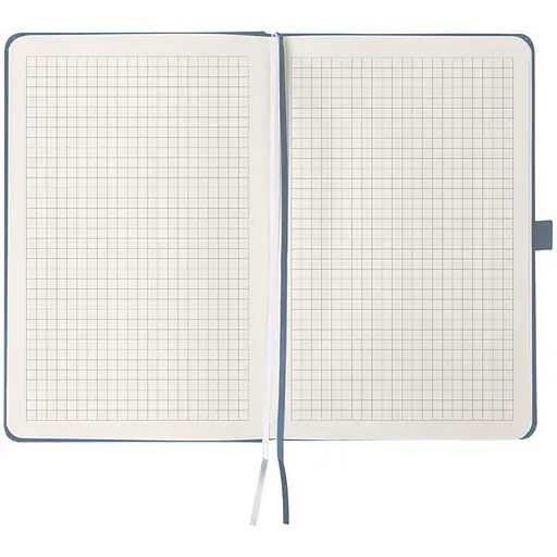 Книга записная Axent Partner A5- в клеточку 96 листов серая (8201-62-A) - фото 2