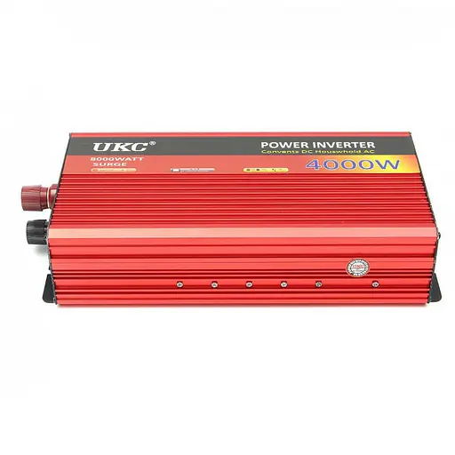 Преобразователь (инвертор) AC DC UKC AR-4000W 220В LCD USB с функцией плавного пуска - фото 5