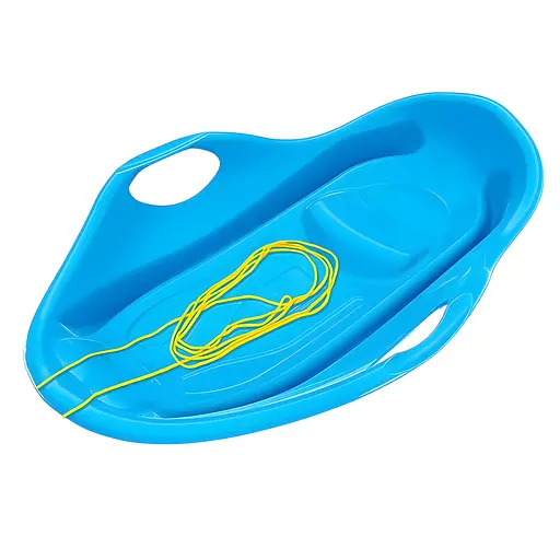 Сани-ледянка 9826-1 Technok Toys, 85×56.5×14.5 см, пластиковая, голубая
