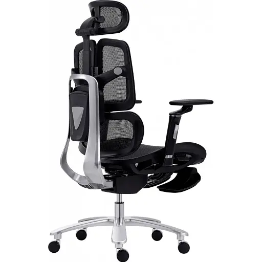 Офісне крісло GT Racer B-541F Black [121439] - фото 5