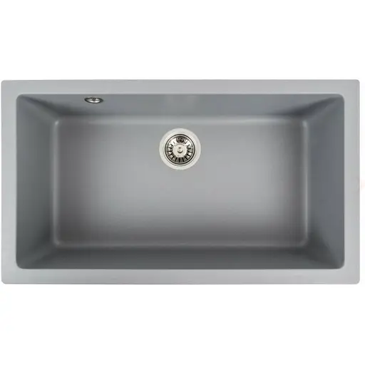 Кухонна мийка Platinum 7945 Paruana сірий металік (SP000039152) - фото 1