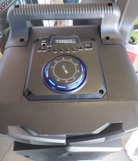 Портативна Bluetooth колонка валіза BT-1778 (Чорна) - фото 6