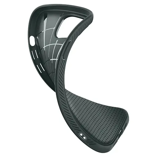 Оригинальный противоударный чехол Spigen Liquid Air Armor для iPhone 15 Plus/14 Plus Abyss Green ACS06652 - фото 3