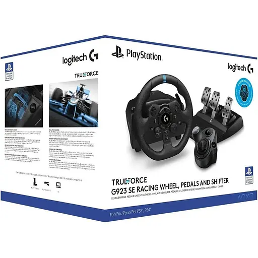 Ігрове кермо з педалями Logitech G923 SE Combo для PS5/PC (991-000531) [147123] - фото 10