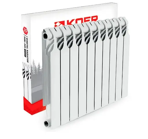 Радіатор біметалічний Koer 80 Bimetal-500 SMART (RAD330) - фото 1