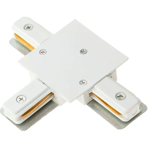 Конектор для врізной шини однофазний Imperium Light Light House 2 T-подібний (041303.01.01) - фото 1