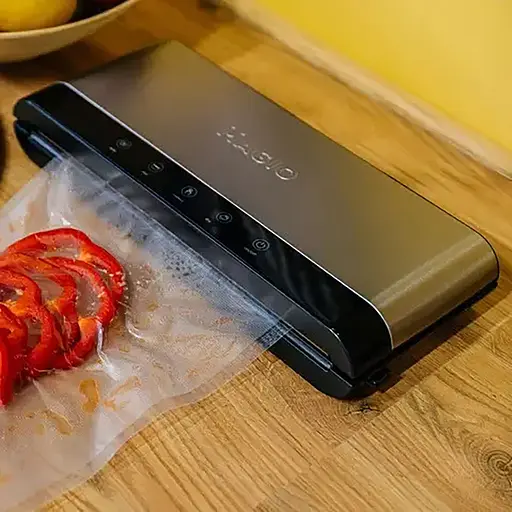 Сенсорний вакууматор Magio MG-385 з автоматичним і ручним режимом, вологе та сухе вакуумування + 10 пакетів у комплекті Чорний 88300 - фото 4