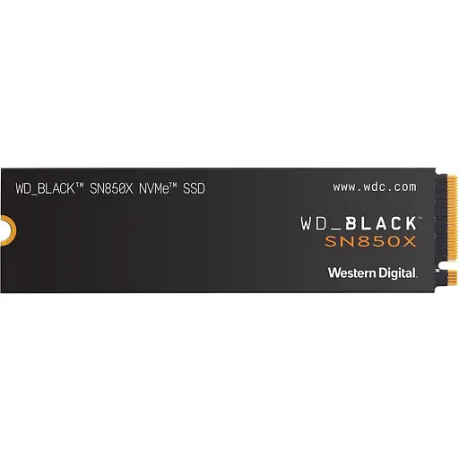 Накопитель SSD Western Digital m.2 NVMe 2TB WD Black SN850X PCIe Gen4 x4 (WDS200T2X0E-00BCA0) - фото 1