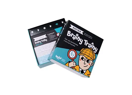 Настольная игра Brainy Trainy Brainy Trainy Логика (укр.) (УКР057) - фото 3
