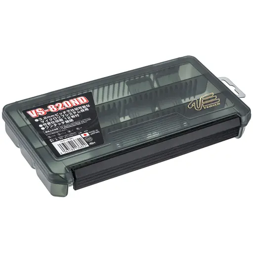 Коробка Meiho Versus VS-820ND Compartment Case 224х110х28mm black - фото 1