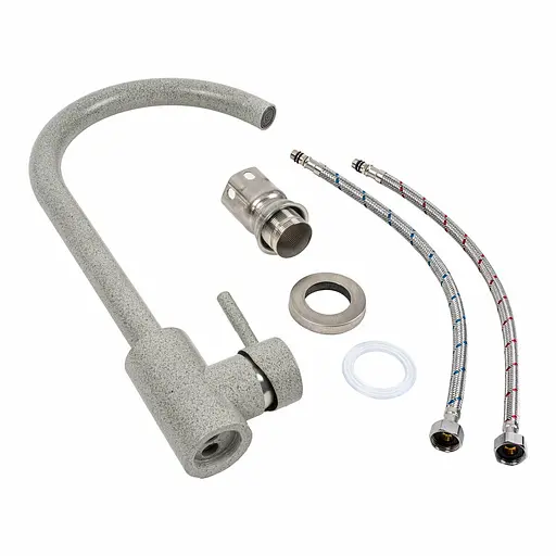 Змішувач для кухні Platinum 56 B NESP (3008 А) сірий - фото 2