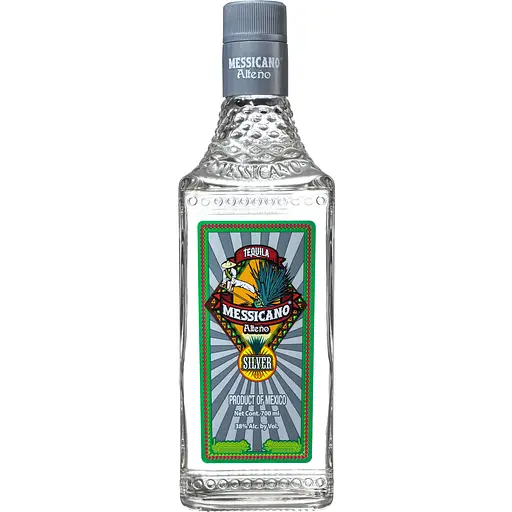 Текила Messicano Silver 38% 0.7 л