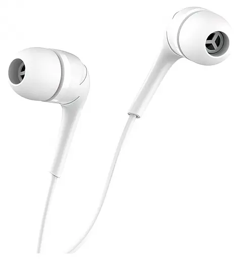 Провідні навушники Hoco M40, 3.5mm, 1.2m, Білий - фото 2