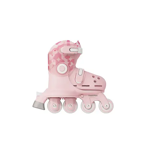 Ролики YVolution Switch Skates Розовые - фото 5